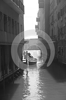 View of Venice canal, Italy