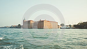 View of Venice from the sea