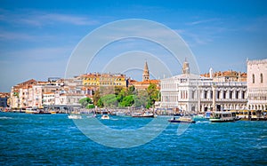 View of Venice from the sea, Veneto, Italy