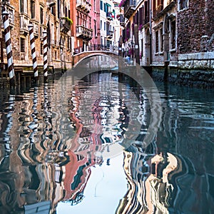 View of Venice waterways