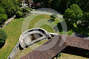 View from the VESTE COBURG castle in Coburg, Germany