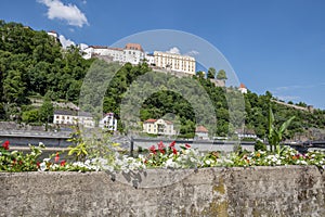 View of the Veste Oberhaus in Passau Germany