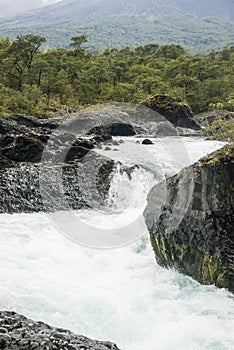 View of Vicente Perez Rosales National Park - Chile photo