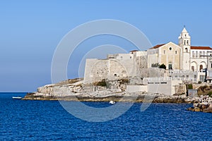 View of Vieste, Italy