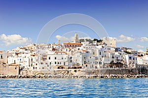 View of Vieste, Italy