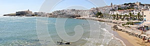 View of Vieste on Puglia