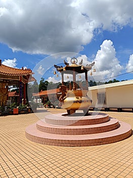 View of the Vihara, Shatin Hong Kong