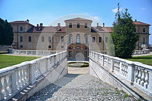 View of the Villa della Regina (Queen's Villa) in Turin, Italy