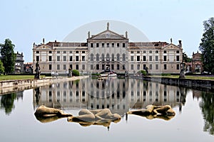 View of Villa Pisani, Stra, Italy