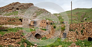 View from the village of Bilali near Mardin. Very few people live in this syriac village today photo