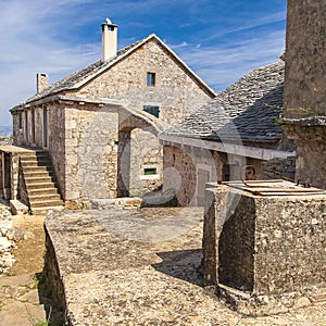 View of the village Humac on the island of Hvar