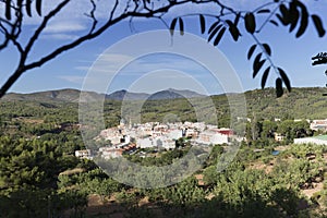 View of the village of Navajas photo