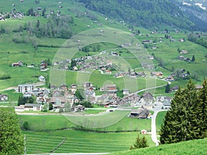 View of the village Unterwasser