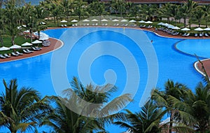 View of Vinpearl Phu Quoc resort, a project by Vingroup corporation, in Phu Quoc island