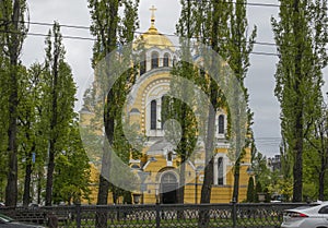 View of Vladimir Cathedral from Shevchenko Boulevard