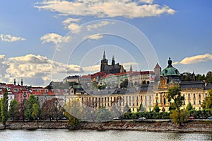 View of Vltava river