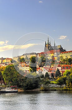 View of Vltava river