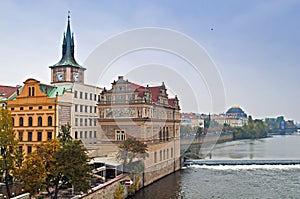 View of Vltava river