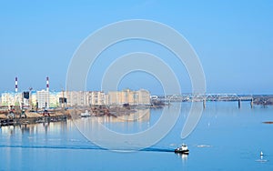 View of Volga river