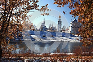 View of the Vologda Kremlin