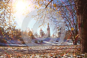 View of the Vologda Kremlin