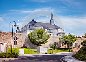 View of the Waldheim correctional facility in Saxony