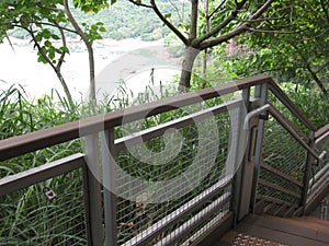 View from the walking trail in Ma Hung park, Stanley, Hong Kong