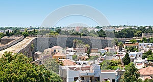 View from the wall Old Town, Rhodes