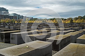 View of the war memorial in Berlin in Germany