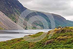 View of the Wast Water area, Cumbria, UK