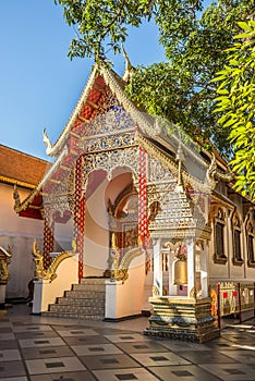 View at the Wat of Phra That Doi Suthep near Chiang Mai town - Thailand