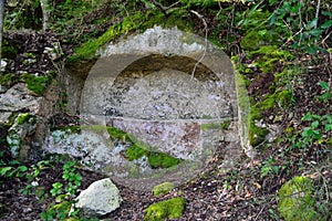 View of water source in Scala di Malva path