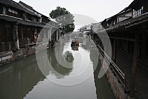 Water village wuzhen in suzhou china