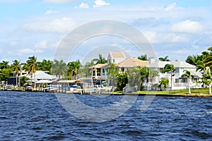 Waterfront home by the bay near Cape Coral, Florida, U.S.A