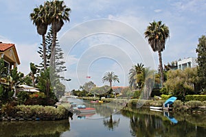 View on the waterfront and houses