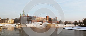 View of the Wawel castle