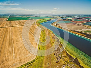 View of Werribee river.