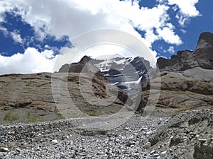View of west face of Mount Kailash, Tibet Autonomous Region, China