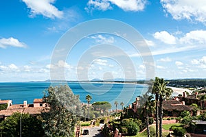 View from Whales Peninsula Punta Ballena, Maldonado, Uruguay photo