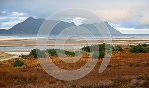 View at Whangarei Heads and Mount Lion