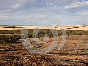 View of the Wheatbelt, near Hyden, Western Australia