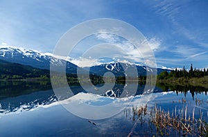 View on Whistler mountain