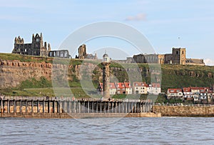 A View of Whitby Abbey From the Sea