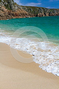 Sandy Cornish Beach