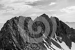 View of the Wilson Traverse. Colorado Rocky Mountains.