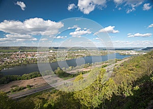 View of Winona, Minnesota