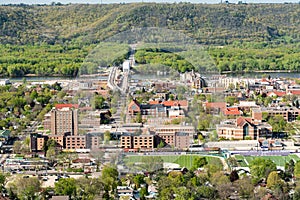 View of Winona, Minnesota