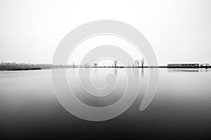 View of the Wittenberge harbor