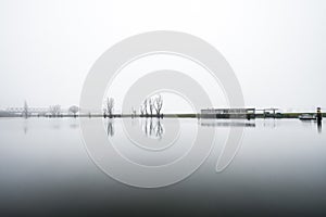 View of the Wittenberge harbor