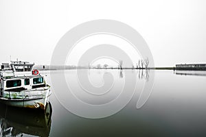 View of the Wittenberge harbor
